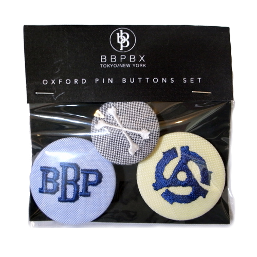 BBP OXFORD PIN BUTTONS SET