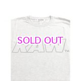 画像: RAW HANDWRITING LOGO TEE