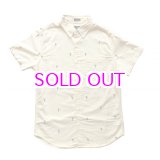 画像: J.CREW Slim short-sleeve printed oxford shirt