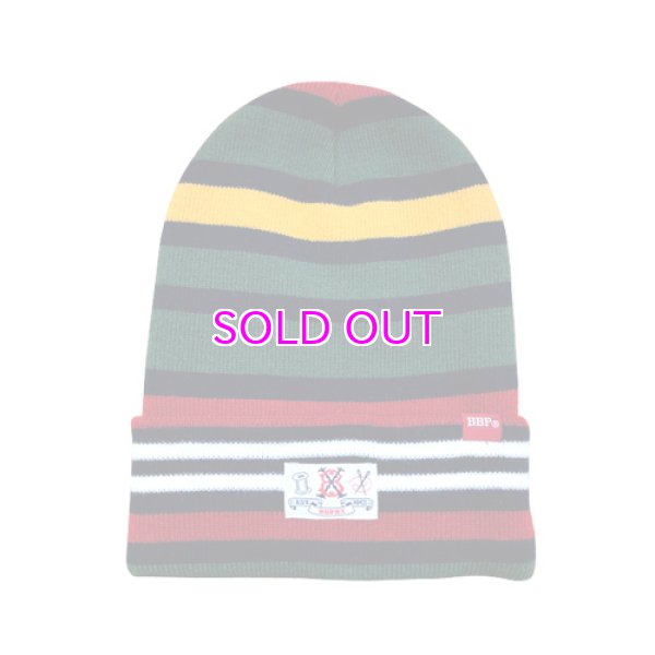 画像1: “90’s Multi Stripe” Beanie (1)