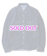 画像: Lafayette CLASSIC WASHED DENIM FATIGUE SHIRT