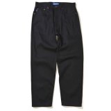 画像: Lafayette 5 POCKET BLACK DENIM PANTS - BAGGIE FIT