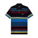 画像: TIRED / STRIPED POLO 