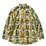 画像: LFYT PATCHWORK BIG SILHOUETTE SHIRT