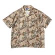 画像1: LFYT - PATTERNED OPEN COLLAR S/S SHIRT  (1)