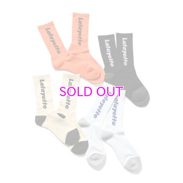 画像1: LFYT - Lafayette LOGO CREW SOCKS  (1)