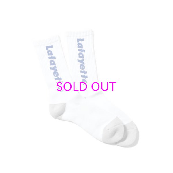 画像2: LFYT - Lafayette LOGO CREW SOCKS  (2)