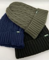 画像: upriseMARKET "UPM "CABLE KNIT CAP 