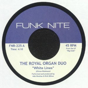 画像: ROYAL ORGAN DUO / WHITE LINES / £19.99  7"