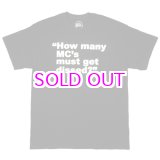 画像: DUCKDOWN HOW MANY MC'S TEE