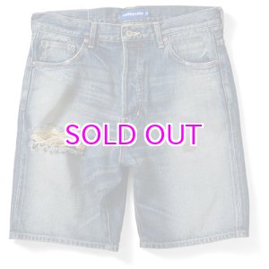 画像: Lafayette 5 POCKET SELVAGE WASHED DENIM SHORTS - STANDARD FIT -