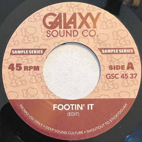 画像: GALAXY SOUND CO / FOOTIN EDITS / HARLEM STRUT EDITS 7"