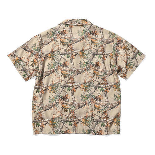 画像: LFYT - PATTERNED OPEN COLLAR S/S SHIRT 